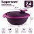 Tupperware Thermo Tup com Colher 2,4 litros Roxo - Imagem 2