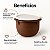 Tupperware Tigela Batedeira 1 litro Chocolate - Imagem 5