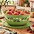 Tupperware Tigela Aloha Folhas de Ouro 4 litros Verde - Imagem 3