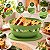 Tupperware Tigela Aloha Folhas de Ouro 2 litros Verde - Imagem 4