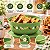Kit Tupperware Tigela Aloha Folhas de Ouro Verde 4 peças - Imagem 3