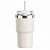 Tupperware Copo Térmico Big T com Canudo 630ml Bege Suede - Imagem 1