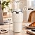 Tupperware Copo Térmico Big T com Canudo 630ml Bege Suede - Imagem 2