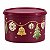 Tupperware Tupper Caixa Craft 2,4 litros Marsala - Imagem 1