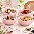 Kit Tupperware Tigelinha Allegra Rosa 250ml 4 peças - Imagem 2