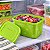 Tupperware Freezer Line Alto 1,1 litro Verde - Imagem 3