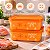 Kit Tupperware Freezer Line 450ml Laranja 2 peças - Imagem 4