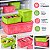 Tupperware Kit Freezer Line 3 peças - Imagem 6