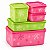 Tupperware Kit Freezer Line 5 peças - Imagem 1