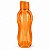 Garrafa Tupperware Eco Tupper Plus 1 litro Laranja com Glitter - Imagem 1