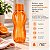 Garrafa Tupperware Eco Tupper Plus 1 litro Laranja com Glitter - Imagem 4