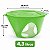 Tupperware Tigela Outdoor 4,3 litros Verde Primavera - Imagem 2