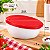 Tupperware Saleiro 300g Branco e Vermelho - Imagem 3