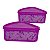 Tupperware Refri Box Triangular 250ml kit 2 peças Roxo - Imagem 1