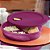 Tupperware Cristalwave com Divisórias Geração 2 Roxo 1,4 litro - Imagem 1