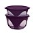 Tupperware Tigela Outdoor kit 2 Peças Roxo Púrpura - Imagem 1