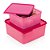 Tupperware Basic Line kit 2 Peças Rosa - Imagem 1