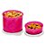 Tupperware Redondinha 500ml + Mini Snack Cup 70ml Rosa Neon kit 2 Peças - Imagem 1