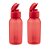 Kit Garrafa Tupperware Eco Tupper Plus 350ml Vermelha Chili 2 Peças - Imagem 2