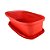 Tupperware Instant Massa Retangular 1,9 litro Vermelho - Imagem 3