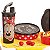 Tupperware Kit Minnie virou Copo 470ml + Minnie virou Pratinho 500ml preto e vermelho - Imagem 2