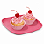Tupperware Prato Post Me Rosa - Imagem 2
