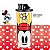 Tupperware Copo Minnie Vintage Vermelho Preto e Amarelo 470 ml - Imagem 1