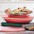 Tupperware Kit Tigela Elegância Coral Policarbonato 1,5 e 2,4 litros - Imagem 1