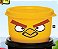 Tupperware Potinho Angry Birds Chuck 140ml Amarelo - Imagem 1