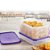 Tupperware Kit Modular Retangular Roxo 2 peças - Imagem 2
