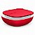 Tupperware Tigela Allegra Quadrada 2,5 Litros Vermelha - Imagem 1
