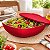 Tupperware Tigela Allegra Quadrada 2,5 Litros Vermelha - Imagem 3