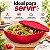 Tupperware Tigela Allegra Quadrada 2,5 Litros Vermelha - Imagem 4