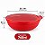 Tupperware Tigela Allegra 740ml Vermelha - Imagem 3