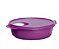 Tupperware Cristalwave Redonda Roxa 1 litro - Imagem 1