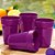 Tupperware Copo Aloha 470ml Roxo kit 4 Peças - Imagem 2