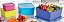 Tupperware Basic Line Neon Kit 5 peças - Imagem 1