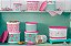 Tupperware BEA Tupper Caixa Rosa Florido 13-2015 Kit 9 peças - Imagem 2