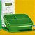 Tupperware Basic Line com Divisórias 550ml Verde - Imagem 2