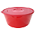 Tupperware Tigela Ilúmina 4,3 Litros Vermelha - Imagem 1