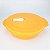 Tupperware Cristalwave com Divisórias e Bandeja Removível 900ml Laranja - Imagem 6