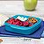 Tupperware Basic Line com Divisórias 550ml Azul - Imagem 1