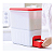 Tupperware Rice Dispenser Arroz 10kg Conserva e Mede Vermelho - Imagem 1