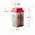 Tupperware Serve e Conserva 1,2 litro Vermelho - Imagem 5