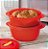 Tupperware Cristalwave Geração II Vermelho kit 2 peças - Imagem 2