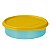 Tupperware Pratinho 500ml Tigela Colors Azul e Amarelo - Imagem 1