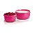 Tupperware Kit Par Perfeito Tigela Batedeira 2 + 3,2 litros Rosa Pink - Imagem 1