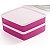 Tupperware Refri Box 400ml Rosa Fuchsia - Imagem 3