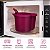 Tupperware Jarra para Aquecer 1 litro Roxo - Imagem 4