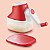 Tupperware Ralador de Queijo Vermelho - Imagem 2
